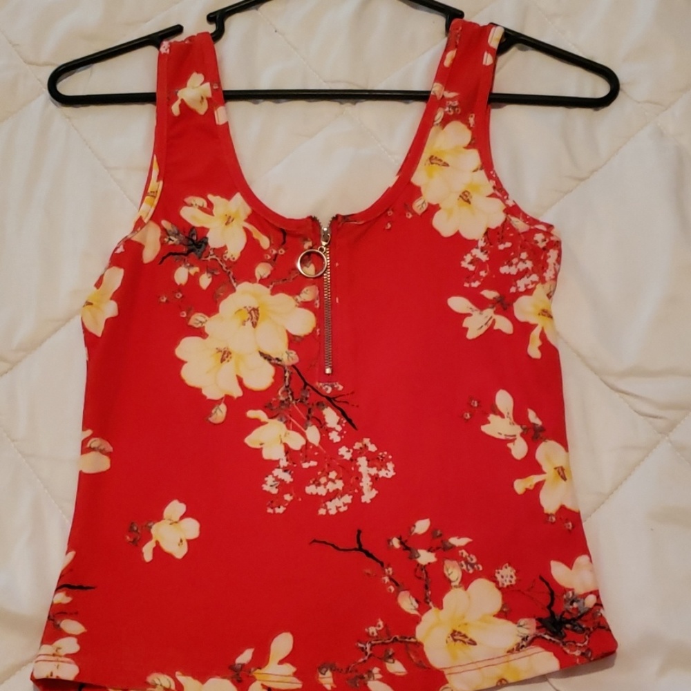 Red cop top